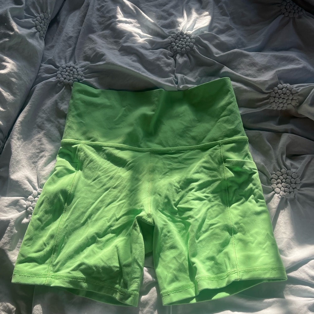 ATHLETA LIME GREEN SPANDEX!!